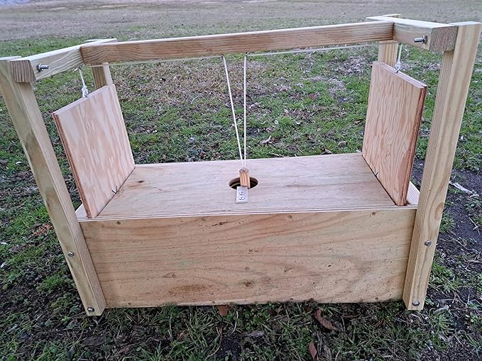 Armadillo Traps by Fat-RAY These Traps are Scented from Live Armadillos. Made from 3/4 Treated Plywood with Marine Plywood Doors.