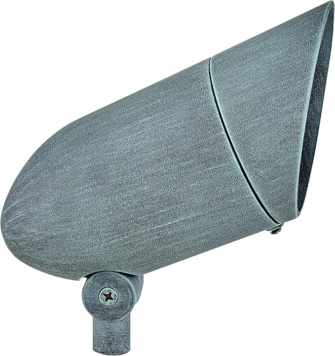 Hinkley 120V LED Accent Spot Light Convex Clear Tempered Glass Traditional Style Aluminum Verde Finish