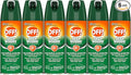 OFF! Deep Woods Insect Repellent Ticks Aerosol with 25 Percent DEET Provides up to 8 Hours of Mosquito and Tick Protection 6 Ounce (Pack of 6)