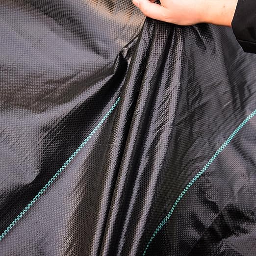 3.5oz Weed Barrier Landscape Fabric 4ft x 300ft Dual Layer Heavy Duty Landscape Fabric for Garden Greenhouse Pathway Orchard Weed Control Easy to Set up