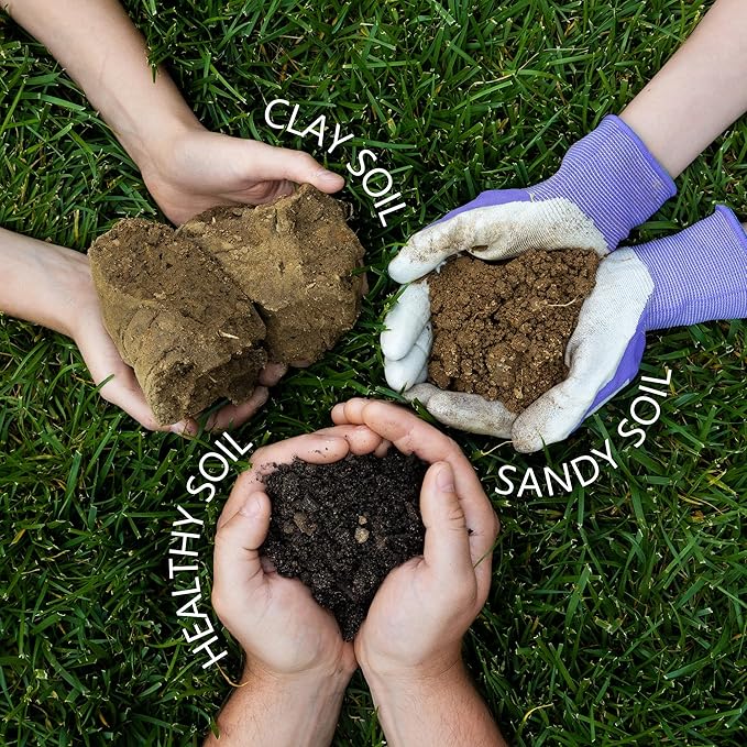Jonathan Green (12190) Love Your Soil Soil Food for Lawns in Hard Soils - Soil Amendment for Grass &amp Vegetable Gardens (5000 Sq. Ft.)