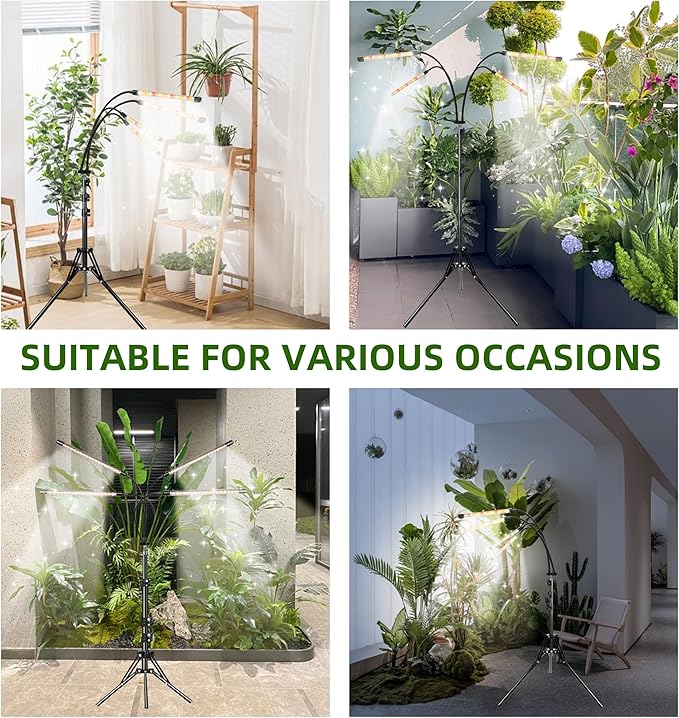 Grow Lights with Stand for Indoor Plants