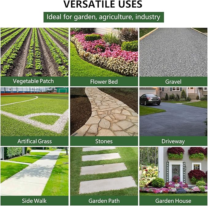 5ft x 300ft Premium Weed Barrier Fabric Heavy Duty 5.0oz Landscape Fabric Garden Tarp to Prevent Weeds Grounding Mat for Garden Lawn and Outdoor Projects Driveway Fabric