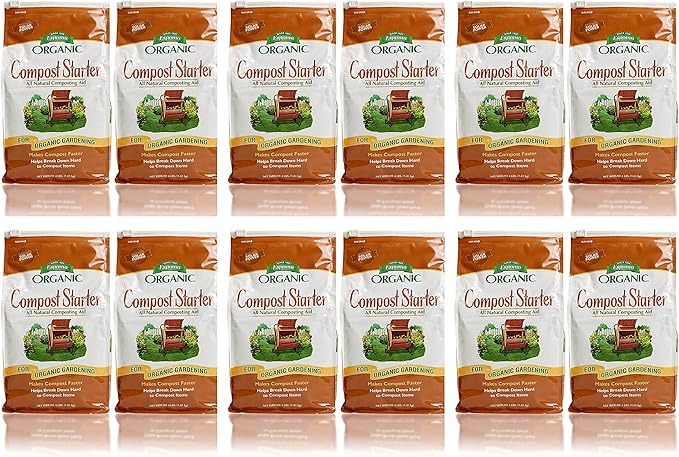 Espoma Compost Starter Natural &amp Organic Composting Aid 4 lb Pack of 12