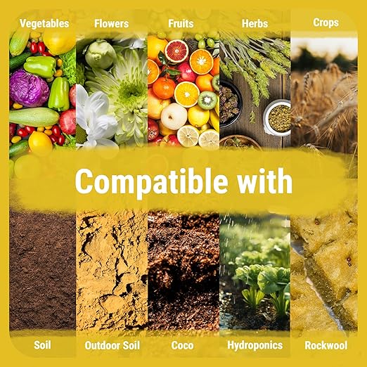 Cronk Nutrients Bonnie &amp Clyde Autoflower Nutrients Bloom and Grow – Yield Increasing Autoflower Plants Nutrient Kit – Easy to Use Plant Food – Optimal Formula for Optimal Results 500mL