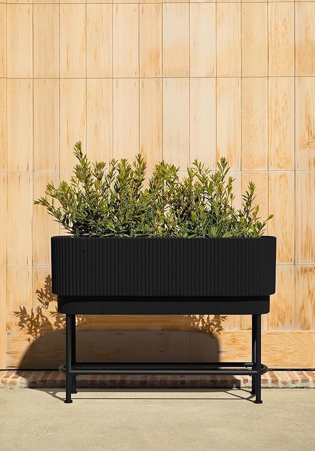 Veradek Demi Series Raised Garden Bed w/Stand - Self-Watering Planter for Backyard &amp Garden | All-Weather Use