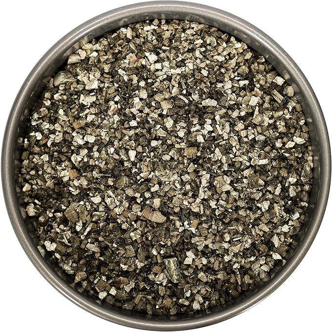 Horticultural Organic Vermiculite by GARDENERA - Medium Grade - Natural Soil Additive for Potted Plants - Orchids - Hydroponics - Terrariums (8 QT) - Set of 3