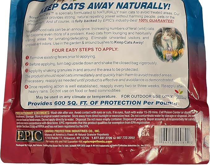 America's Finest Scram for Cats Granular Repellent