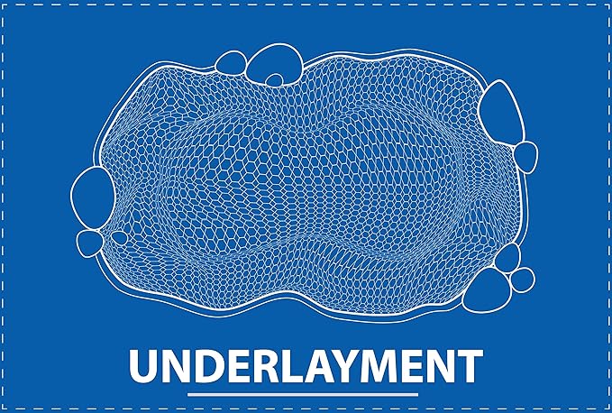UNDERGUARD Nonwoven Geotextile Underlayment 5 ft Widths Variation