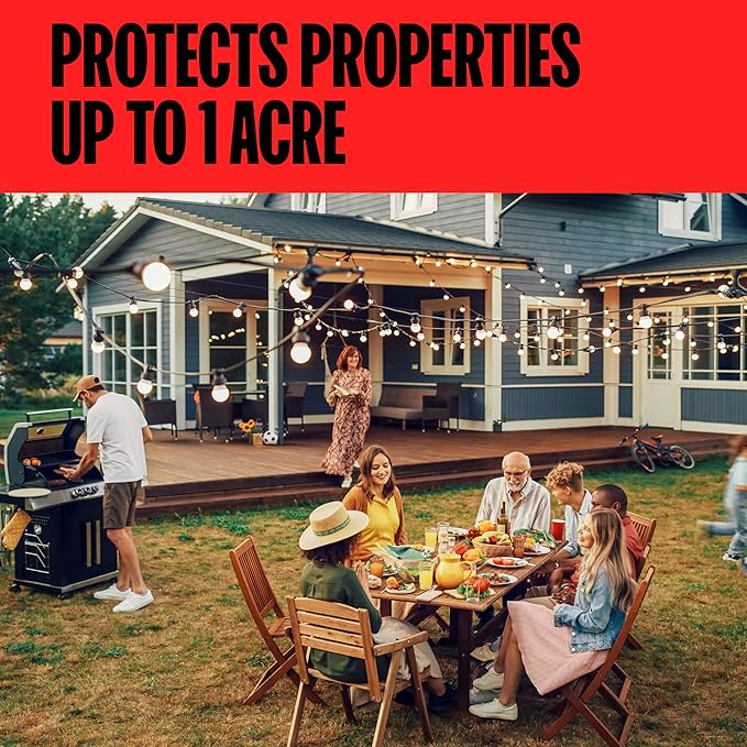 DynaTrap DT2030-GRSR Fly Traps Outdoor - Mosquito &amp Flying Insect Killer for 1 Acre – Kills Flies Gnats Wasps - Bug Zapper Alternative - Green
