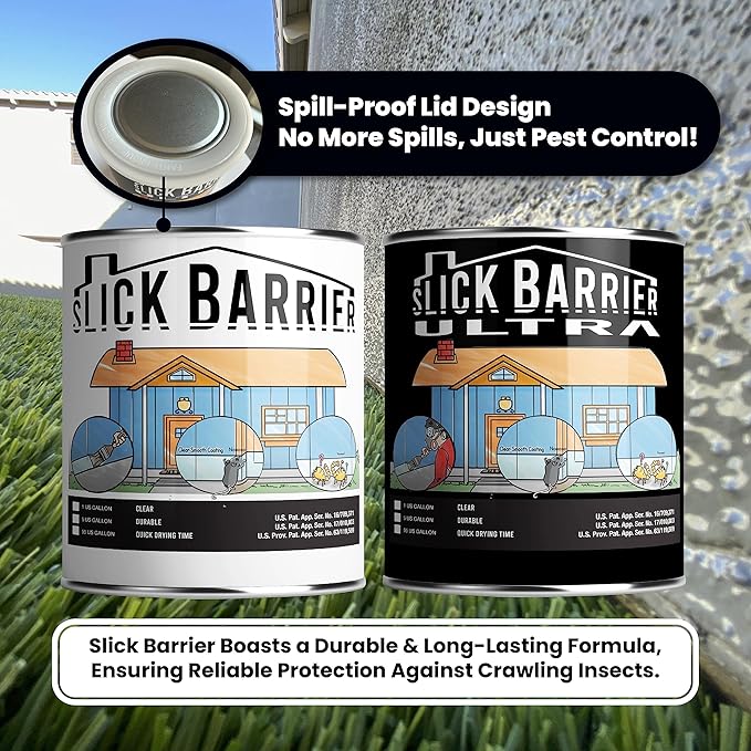 Home Kit - Ultimate Pest Control Solution for Crawling Insects Rodents &amp Squirrels - Water-Based &amp Solvent-Based Coatings - Durable &amp Long-Lasting - Easy Application - Ample Coverage