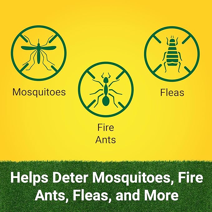 NatureShield Insect and Pest Repellent Outdoor Bug Repellent for Patio and Lawn Use with Irrigation Feeder System Pump or Hose End Sprayer 64 Oz