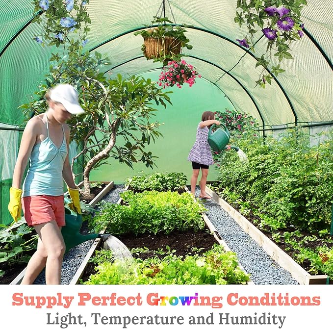 BenefitUSA Replacement Cover for Greenhouse (20'x10'x7')