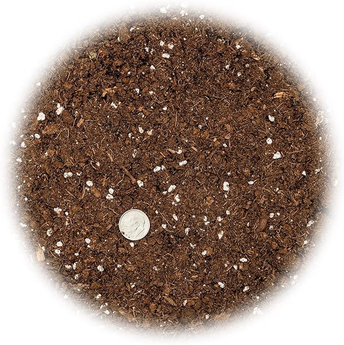 Gardenera's Expert Blend: The Best Soil Mix for Growing Lemon Trees [10 Quart Bag]