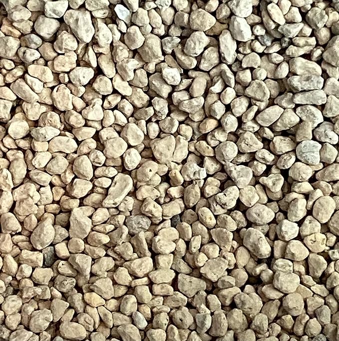 Japanese Hyuga Pumice for Orchid &amp Bonsai Tree Soil Mix - Small Grain 3 mm～6 mm 18 Liter