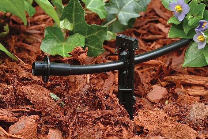Rain Bird PATIOKIT Drip Irrigation Patio Watering Kit Connects to Faucet 1/4 Drip Tubing