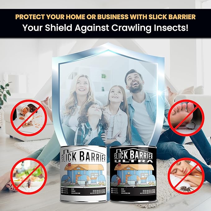 Home Kit - Ultimate Pest Control Solution for Crawling Insects Rodents &amp Squirrels - Water-Based &amp Solvent-Based Coatings - Durable &amp Long-Lasting - Easy Application - Ample Coverage