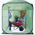 Porayhut Pop Up Greenhouse TentPortable X-Large Walk-in Flower House Indoor Outdoor Gardening Plant Sunshine Room with PE Mesh Cloth Cover for Protecting Plant from Cold Frost &amp Birds