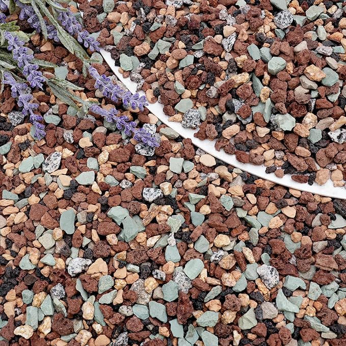 10LB Lava Rocks for Plants-3/8 Volcanic Rock for Succulent Potting Mix Cactus Orchids &amp Bonsai-Porous Horticultural Grit for Drainage Aeration &amp pH Balance - Decorative Top Dressing