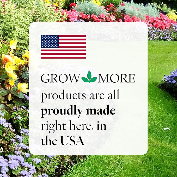 Grow More Sea Grow Flower &amp Bloom (4-26-26) - 25lbs of Seaweed Fertilizer for Plants - Water Soluble Fertilizer for Vegetables &amp Fruits - High Phosphorus Flower Food w/Seaweed Extract for Plan