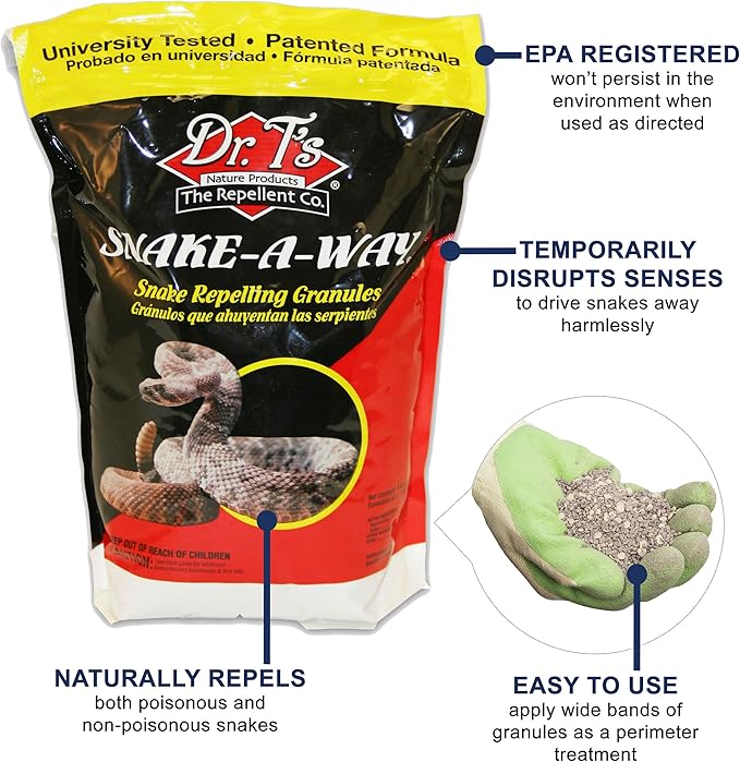Dr. T's 4-Pound Nature Products Snake Repelling Granules