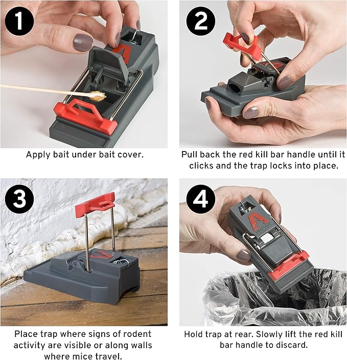 Victor Quick-Kill Mouse Trap - 2 Pack
