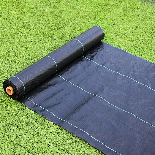 3.5oz Weed Barrier Landscape Fabric 4ft x 300ft Dual Layer Heavy Duty Landscape Fabric for Garden Greenhouse Pathway Orchard Weed Control Easy to Set up
