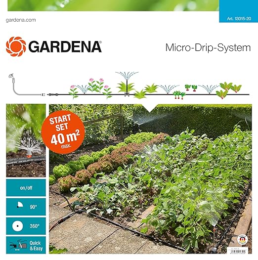 Gardena 13015 Micro Drip Kit for Flower Beds50x58.5x11 cm