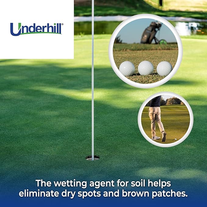 Underhill UHTRPEL Tournament-Ready Wetting Agent Pellets Soil Surfactant for Lawn Garden Turf Grass Golf Greens 1 Tablet