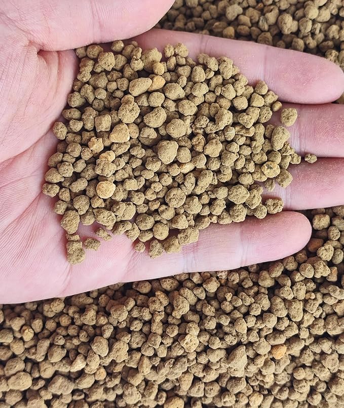 Horticultural Akadama Soil - Cactus Bonsai Succulent Soil Additive for Plants Landscaping Vase Fillers (10 LB 1/4 inch Soft-Grade Akadama)