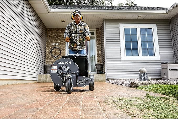 Klutch Walk-Behind Jet Leaf Blower KLiQ 57.6V 1271 CFM Brushless Battery-Powered Bare Tool