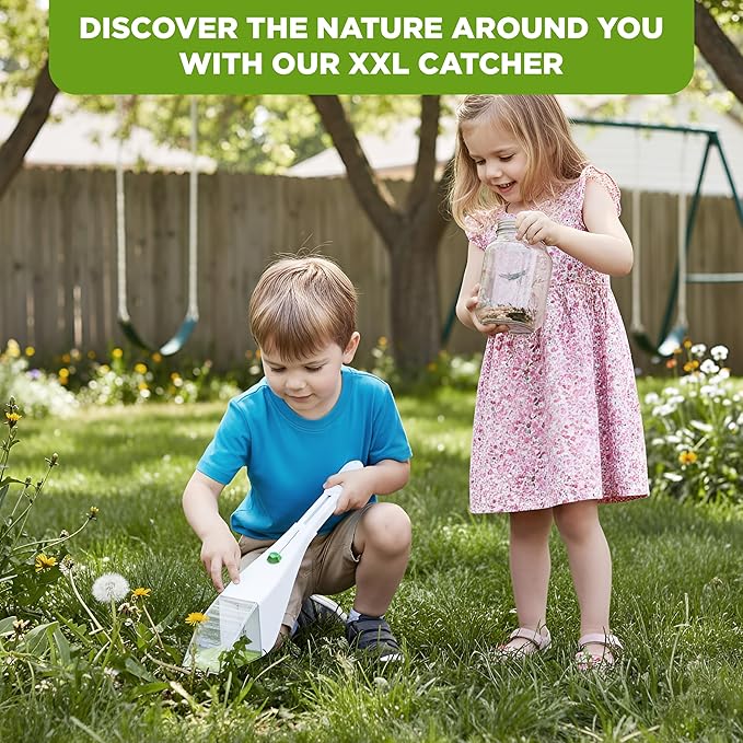 ISOTRONIC Insect Spider Catcher Trap for Bees Butterflies bumblebees Bugs Beetles with Magnifier and Extension Function