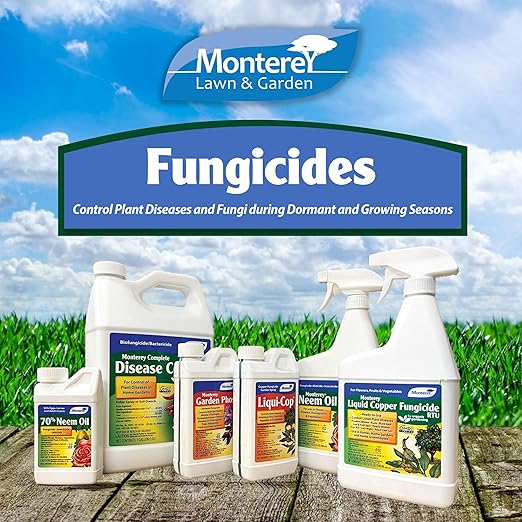 Monterey Liqui-Cop - Copper Fungicide Garden Spray for Citrus and Fruit &amp Nut Trees - 8 oz (8 oz)