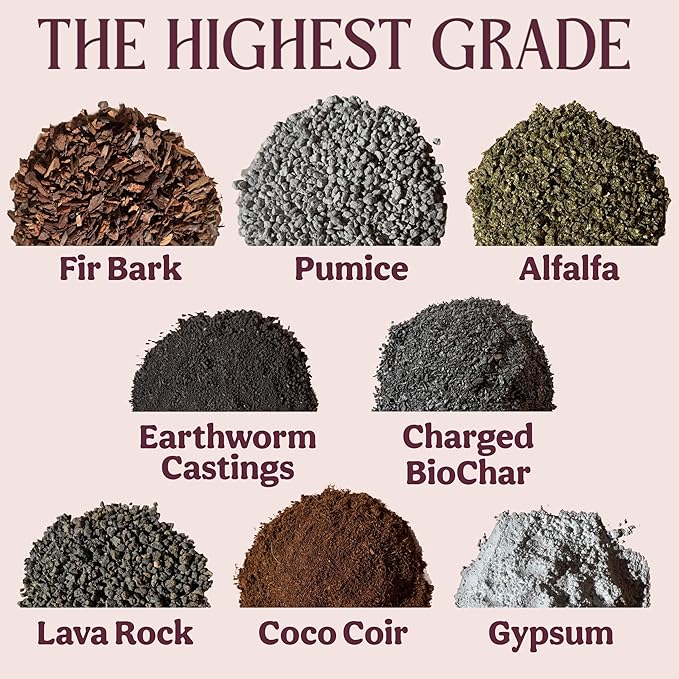 Craft Houseplant Potting Mix Elite House Plant Soil Chunky Well Draining Potting Soil for Indoor Plants Tropical Plants &amp Potted Plants Sustainable &amp Peat Free Less Prone to Gnats 4qt