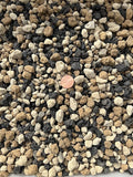 Cali-Bon Pre Mixed Black Lava Japanese Akadama Hyuga Pumice for Cactus &amp Succulent Bonsai Soil Mix - Large Grain Inorganic Additive (3 Gallon)