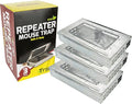 iTrap Multi-Catch Humane Mouse Trap with Clear Top | Repeater Mouse Trap for Home &amp Office | Set of 3 - iTrap-002-S4-3PK