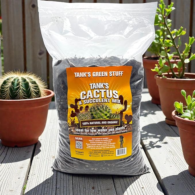 Tank's Cactus &amp Succulent Mix 16 qt Bag