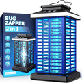 Bug Zapper Outdoor Mosquito Zapper 2 in 1 Portable &amp Rechargeable Bug Zapper Outdoor with 5000mAh Battery &amp LED Night Light 4000V Electric Fly Zapper for OutsidePatioBackyardGarden Blue