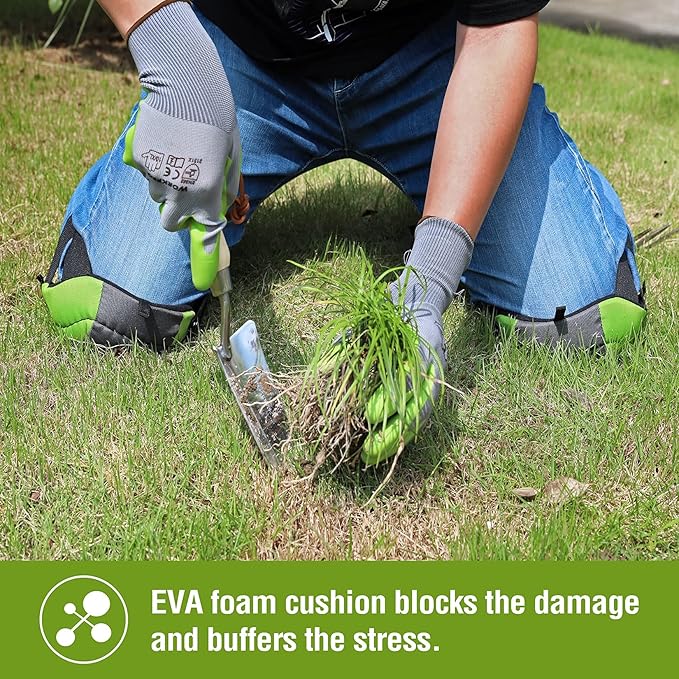 WORKPRO Garden Tools 7 Piece Set + Garden Knee Pads
