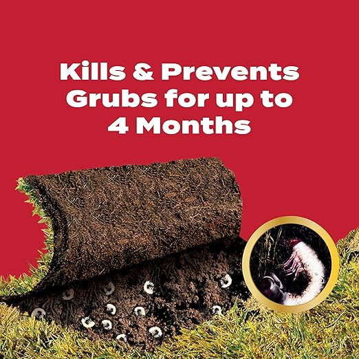 Scotts GrubEx1 Season Long Grub Killer Protects Lawns Up to 4 Months 5000 sq. ft. 14.35 lbs. (2-Pack)