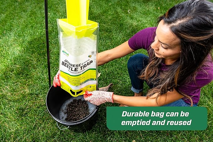 RESCUE! Japanese Beetle Trap – Reusable Bag - 3 Traps