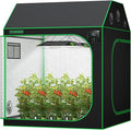 VIVOSUN R556 5x5 Grow Tent 60x60x72 Roof Cube Tent with Observation Window and Floor Tray for Hydroponics Indoor Plant for VSF6450