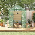 Portable Greenhouse 57 x 57 x 76'' Greenhouses for Outdoors Durable Small Green House Kit Thicken PE Cover Walk in Green Houses for Indoor Backyard Outside