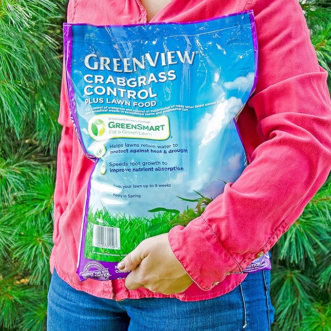 GreenView Crabgrass Control Plus Lawn Food - 13.5 lb. Bag - Covers 5000 sq. ft