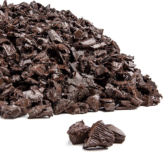 Playsafer Rubber Mulch Nuggets Protective Flooring for Playgrounds Swing-Sets Play Areas and Landscaping (40 LBS - 1.55 CU. FT. Brown)