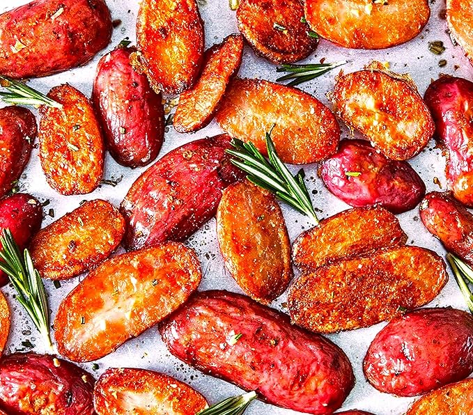 TomorrowSeeds - PRE-Order Now! Ships April 2026 - Red French Fingerling Seed Potatoes Seeds - 2 Pounds - for 2026 Planting Certified for Growers Organic Red Skinned Tuber Garden Growing Planting